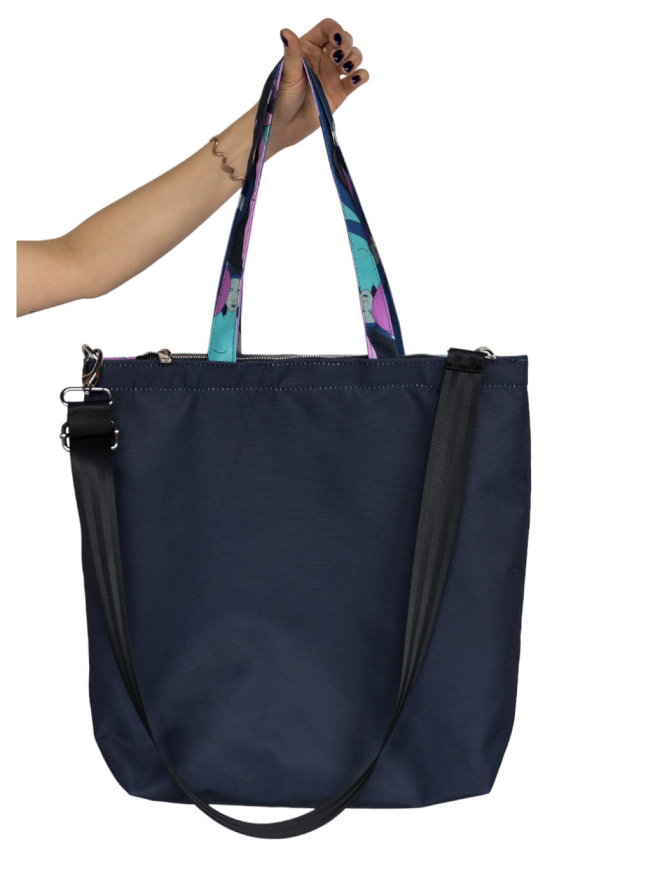 Torebka Shopper Bag- Kolorowe Twarze