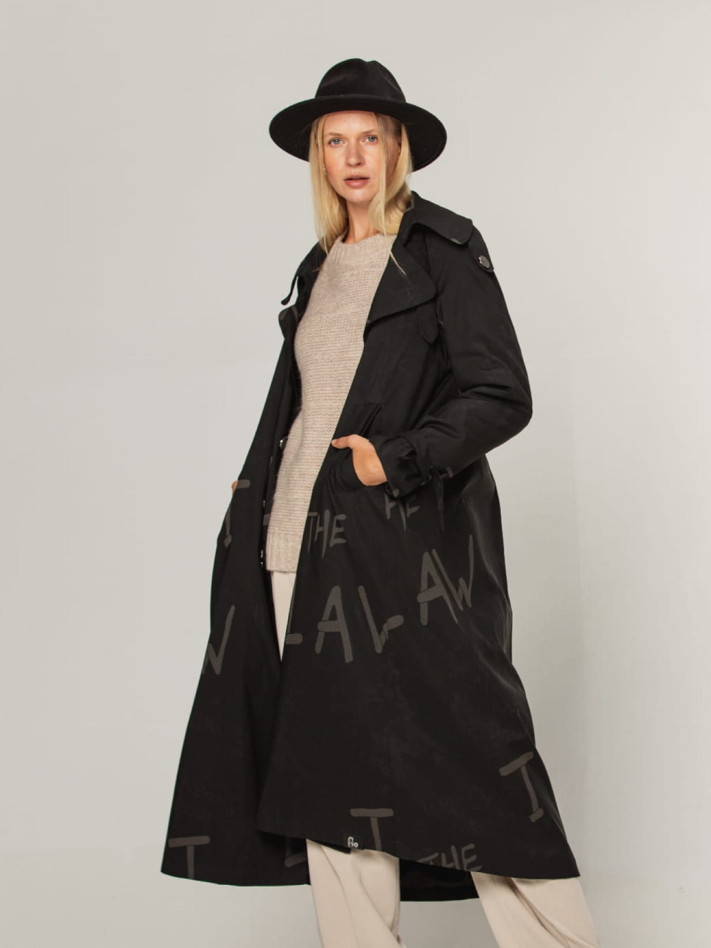 Płaszcz Herbarium Elegance – nowoczesna elegancja w miejskim wydaniu