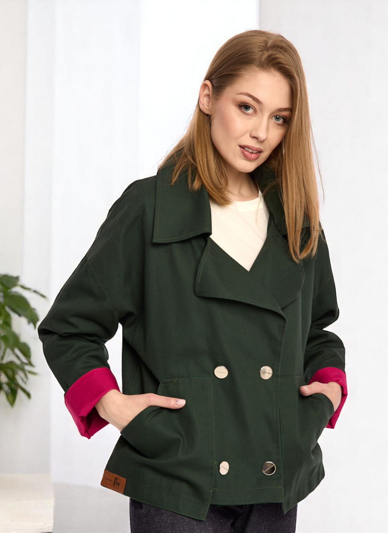 KURTKA VANITA GREEN