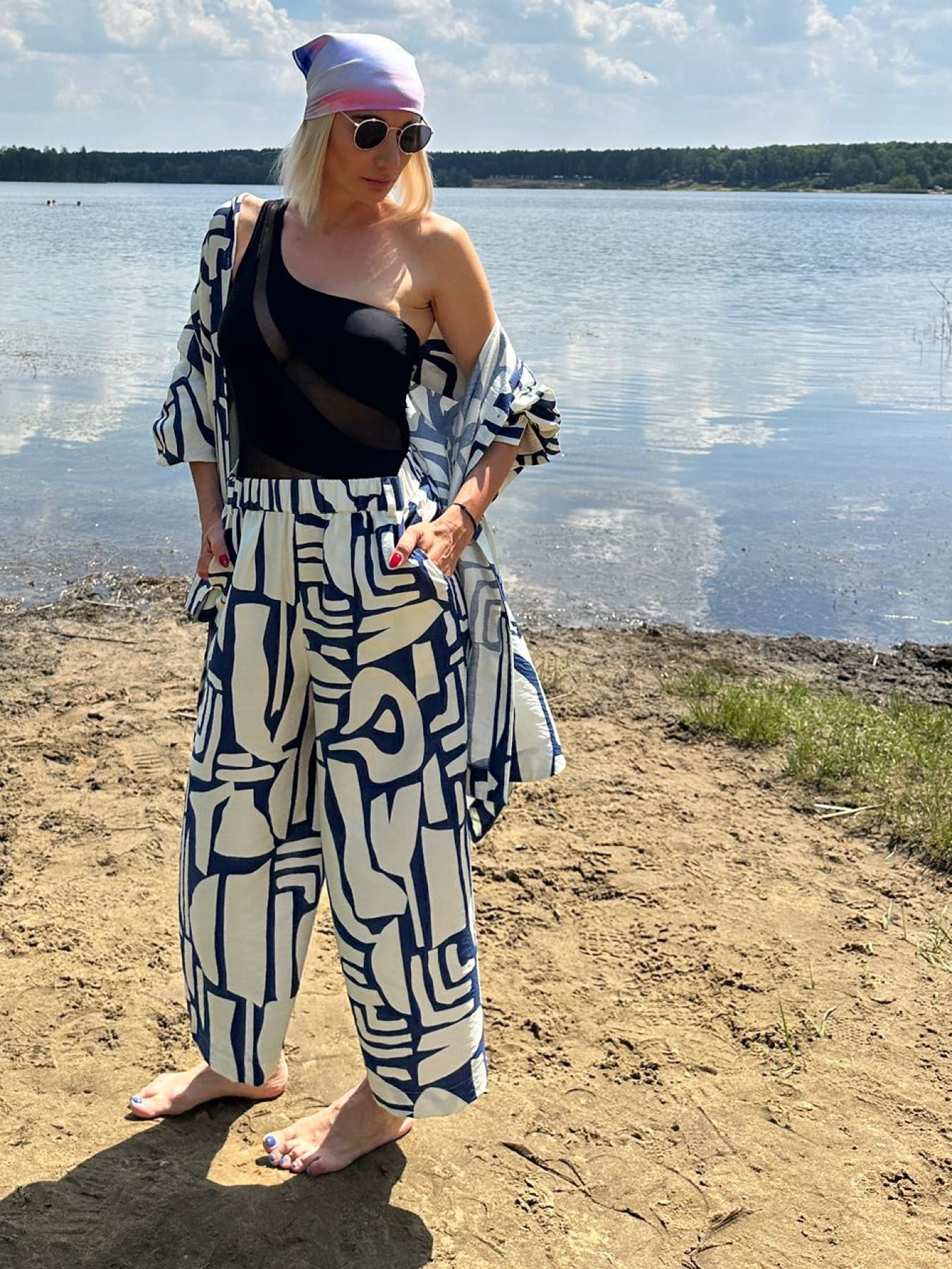 Spodnie Kuloty z Wysokim Stanem - Elegancja i Komfort w Jednym