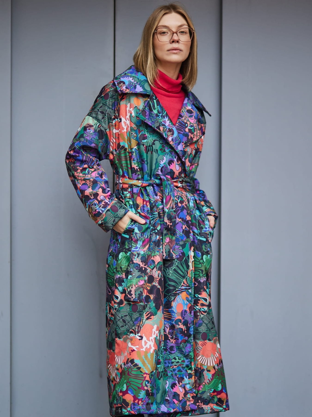 Płaszcz Vanita- Ortalion Macchia