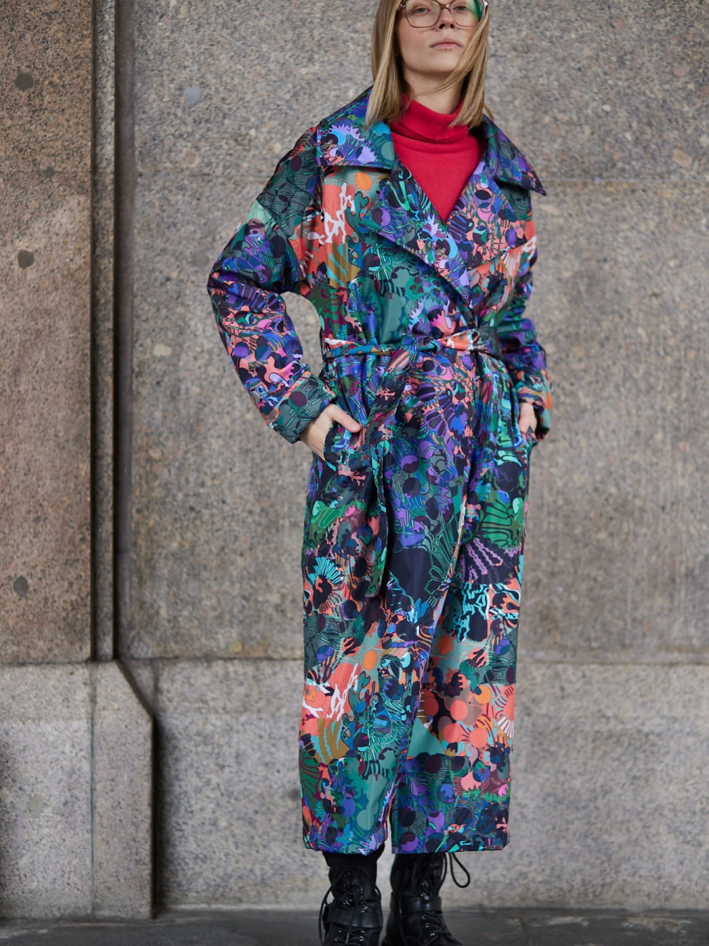 Płaszcz Vanita- Ortalion Macchia