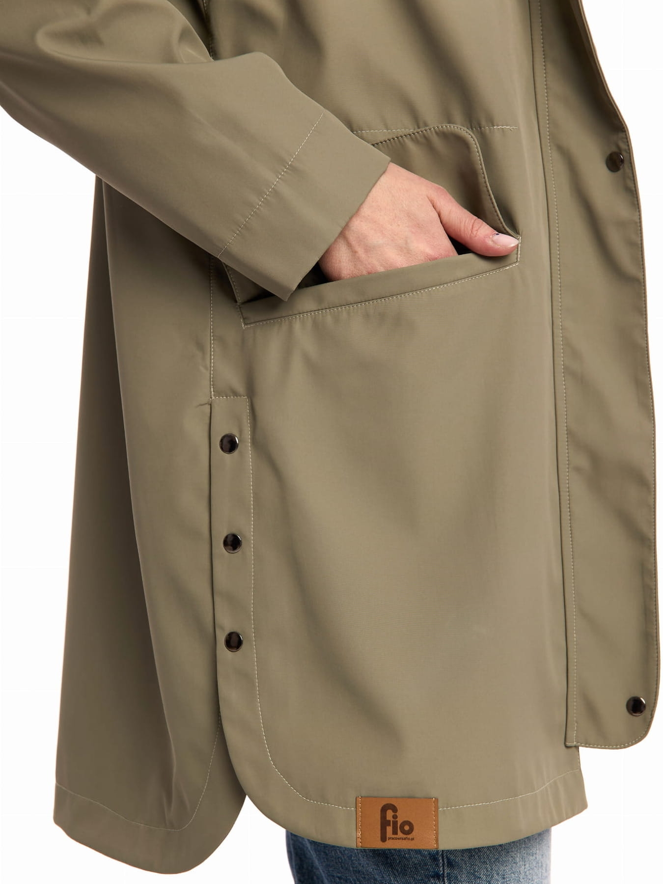 Kurtka Flora "Chiara" - Wiatro- i Wodoodporna z pracowni Fio