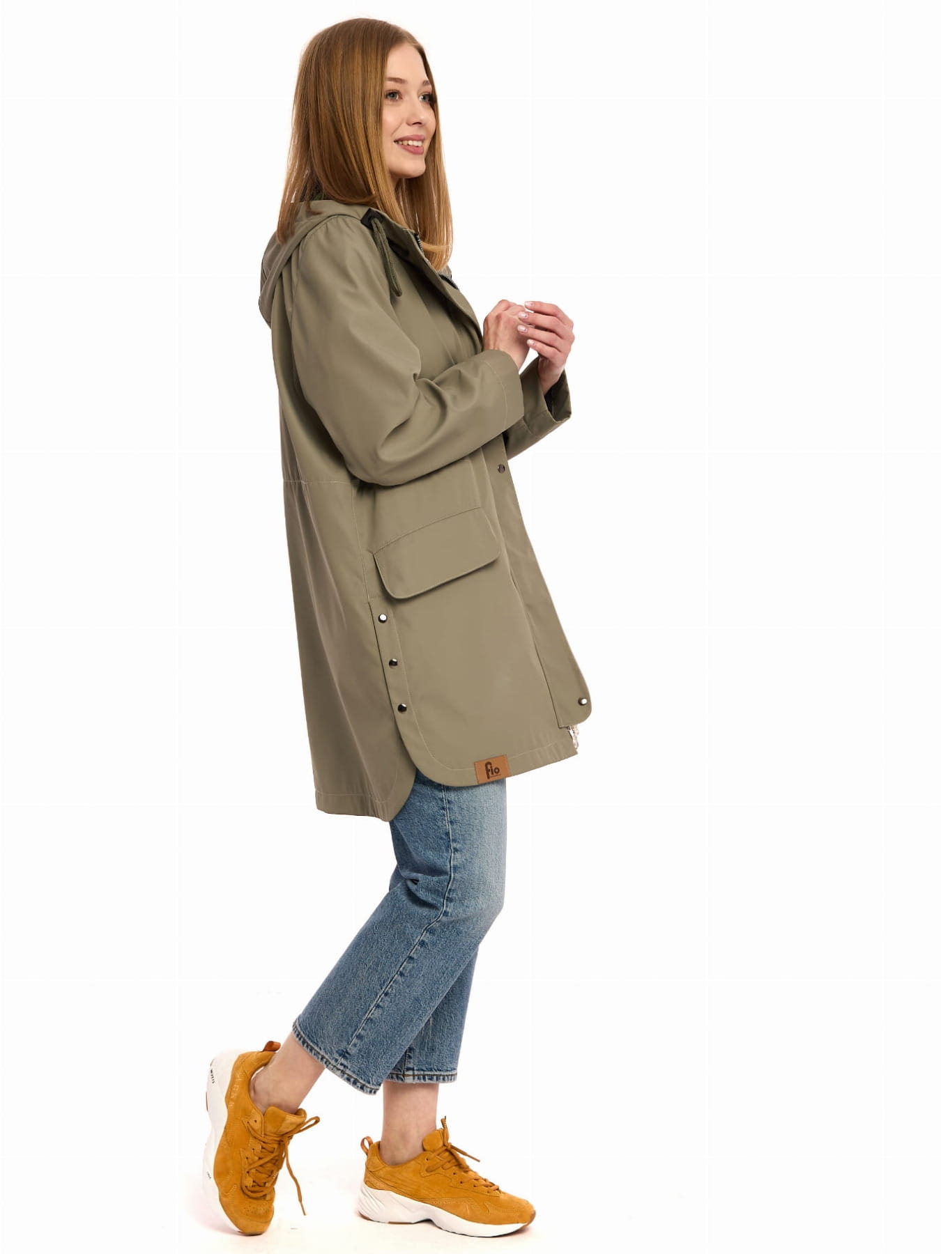 Kurtka Flora "Chiara" - Wiatro- i Wodoodporna z pracowni Fio