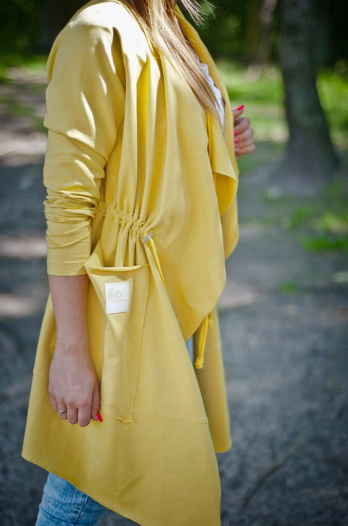 BLUZA FIO FRAK CIENKI-ŻÓŁTY