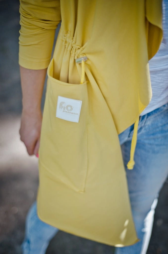 BLUZA FIO FRAK CIENKI-ŻÓŁTY