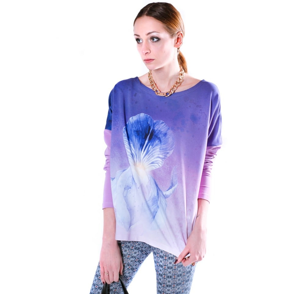 BLUZA FIO IRYS-FIOLETOWY