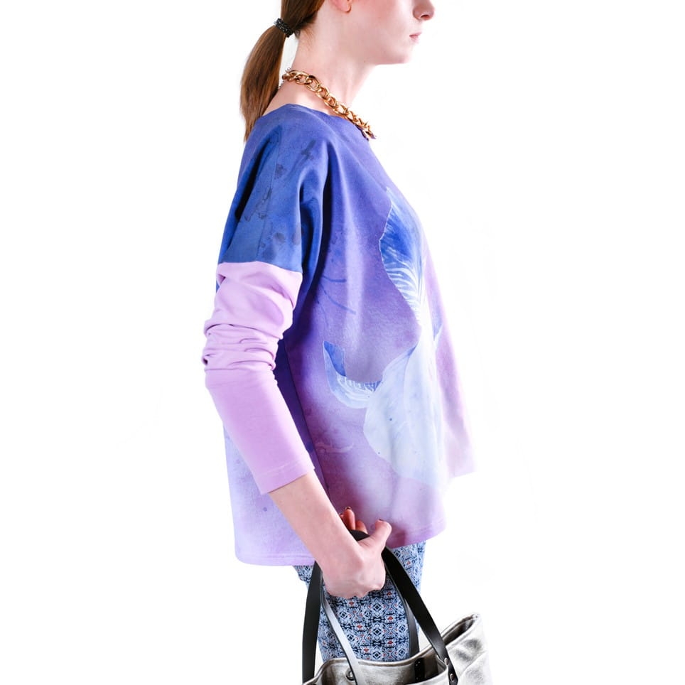 BLUZA FIO IRYS-FIOLETOWY